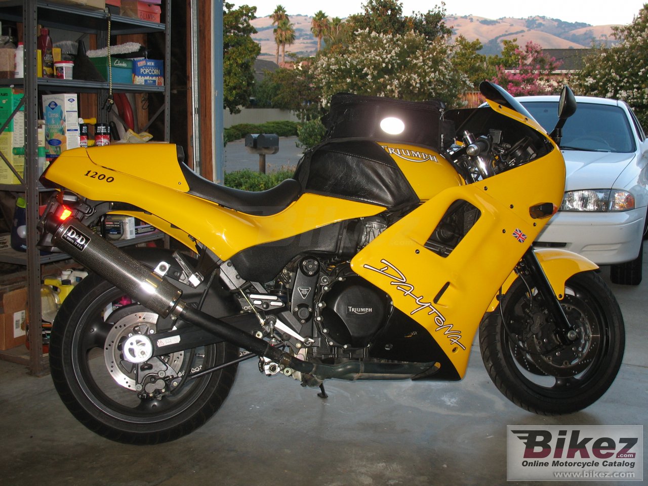 Big nymous user. daytona 1200 picture and wallpaper from Bikez.com
